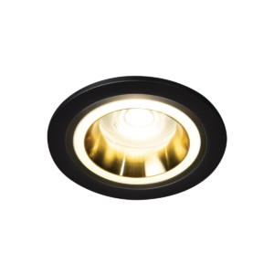 Kép 2/4 - Kanlux FELINE DSO spot keret fix kör, 10W, GU10, arany/fekete