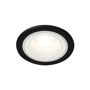 Kép 2/4 - Kanlux FELINE DSO spot keret fix kör, 10W, GU10, fehér/fekete