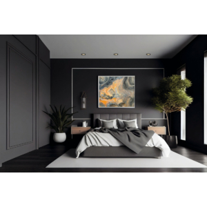 Kép 5/6 - Kanlux FELINE DSO spot keret fix kör, 10W, GU10, arany/fehér