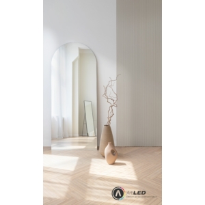 Kép 7/9 - Lamelio INFINITY LUNA lamella panel, fehér, festhető, 12.2 x 270 cm