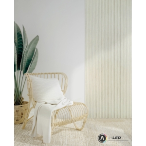 Kép 1/5 - Lamelio ONDA lamella panel, old white, 12.2 x 270 cm