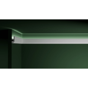 Kép 3/7 - Dubai Decor LED003 rejtett világításos díszléc 2400 x 80 x 33 mm