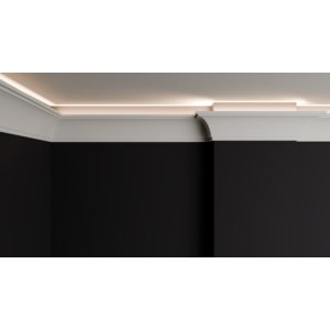 Kép 5/7 - EXTRA kedvezmény csomag - LED035 rejtett világításos/holker díszléc + COB LED szalag