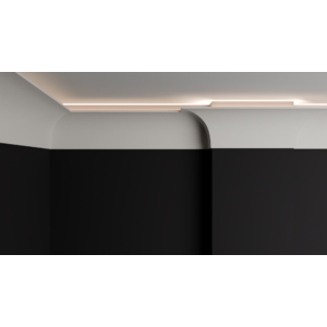 Kép 5/7 - EXTRA kedvezmény csomag - LED036 rejtett világításos/holker díszléc + COB LED szalag