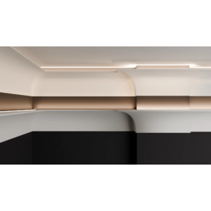 Kép 5/7 - Dubai Decor LED036 rejtett világításos/holker díszléc 2400 x 140 x 110 mm