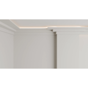 Kép 5/6 - Dubai Decor LED043 rejtett világításos/holker díszléc 2400 x 61 x 160 mm