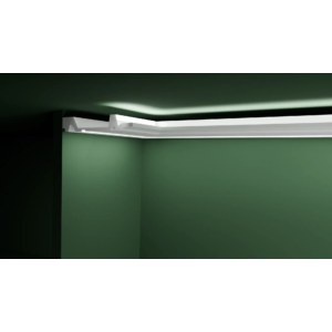 Kép 2/7 - Dubai Decor LED051 rejtett világításos díszléc 2400 x 42 x 260 mm