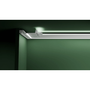 Kép 4/7 - Dubai Decor LED051 rejtett világításos díszléc 2400 x 42 x 260 mm