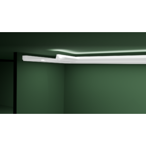 Kép 2/7 - EXTRA kedvezmény csomag - LED053 rejtett világításos díszléc + COB LED szalag