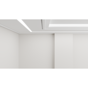 Kép 5/7 - EXTRA kedvezmény csomag - LED053 rejtett világításos díszléc + COB LED szalag