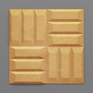 Kép 6/16 - InnoWall műbőr 3D falpanel Literole 60x60 cm