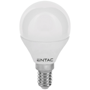 Kép 2/5 - Entac LED Mini Globe izzó E14 6,5W 3000K, 540 lumen (K)