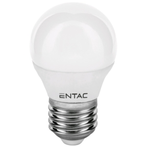 Kép 2/5 - Entac LED Mini Globe izzó E27 6.5W, 3000K, 540 lm (K)
