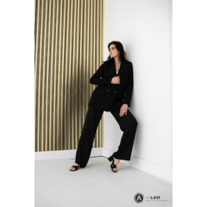 Kép 3/14 - Lamelio MILO lamella panel, arany 12.2 x 270 cm