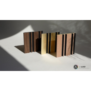 Kép 14/14 - Lamelio MILO lamella panel, arany 12.2 x 270 cm