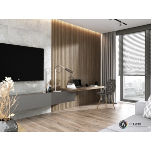 Kép 5/9 - Lamelio OLMO lamella panel, craft tölgy, 12.2 x 270 cm