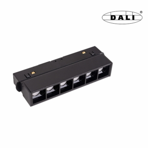 Kép 1/10 - MAXLIGHT Track Magnetic 48V-os sínrendszeres lámpa, 6W, 3000K, 340 lm, 11.5 cm, fekete, DALI
