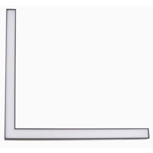 Kép 2/11 - MAXLIGHT Track Magnetic 48V-os sínrendszeres sarok lámpa, 18W, 3000K, 1111 lm, 30x30 cm, fekete