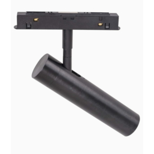 Kép 1/10 - MAXLIGHT Track Magnetic 48V-os sínrendszeres spot lámpa, állítható, 8W, 3000K, 578 lm,  Ø3.5 cm, fekete