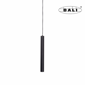 Kép 1/11 - MAXLIGHT Track Magnetic 48V-os sínrendszeres függő lámpa, 5W, 3000K, 361 lm, 75 cm, fekete, DALI