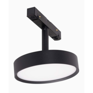 Kép 1/10 - MAXLIGHT Track Magnetic 48V-os sínrendszeres spot lámpa, állítható, 11.5W, 3000K, 855 lm,  Ø12 cm, fekete
