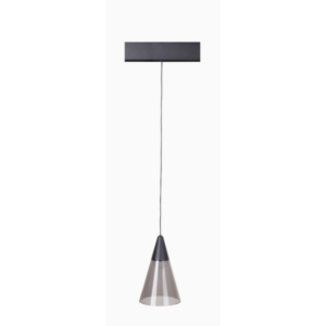 Kép 2/11 - MAXLIGHT Track Magnetic 48V-os sínrendszeres függő lámpa, 6W, 3000K, 187 lm, 169 cm, fekete, DALI