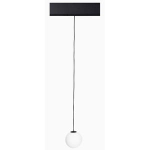 Kép 2/11 - MAXLIGHT Track Magnetic 48V-os sínrendszeres függő lámpa, 6W, 3000K, 525 lm, 145 cm, fekete, DALI