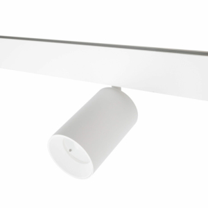 Kép 3/4 - MAXLIGHT Track Magnetic 48V-os sínrendszeres spot lámpa, állítható, 20W, 3000K, 1332 lm, Ø7 cm, fehér
