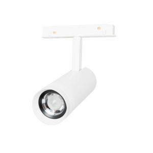 Kép 1/4 - MAXLIGHT Track Magnetic 48V-os sínrendszeres spot lámpa, állítható-fókuszálható, 12W, 3000K, 784 lm, Ø5 cm, fehér