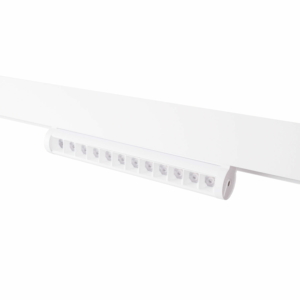 Kép 2/3 - MAXLIGHT Track Magnetic 48V-os sínrendszeres lámpa, forgatható, 12W, CCT, 525 lm, 24 cm, fehér, DALI, ZIGBEE