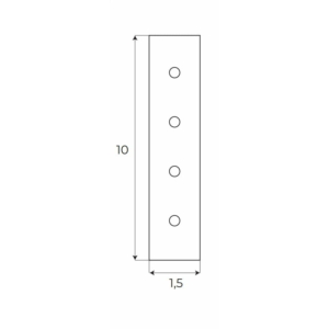 Kép 2/10 - MAXLIGHT Track Magnetic összekötő elem MT0006, MT0007 sínekhez, sarok és egyenes kötéshez