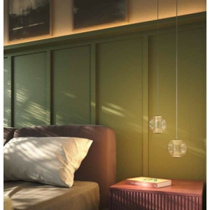 Kép 7/7 - MAXLIGHT Nobile függeszték króm, 24W, 3000K, 1566 lumen