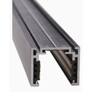 Kép 1/11 - MAXLIGHT Track Magnetic sínelem, falon kívűli, 2 méter, fekete, 2.8 cm magas