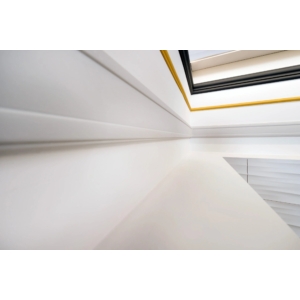 Kép 2/3 - Noel & Marquet WL5 WALLSTYL® HDPS díszléc, 85 x 16 x 2000 mm