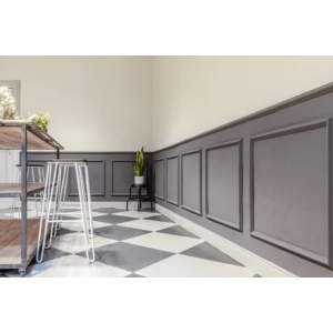 Kép 2/4 - Noel & Marquet WL1 WALLSTYL® HDPS díszléc, 38 x 18 x 2000 mm