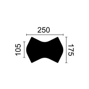 Kép 7/7 - Noel & Marquet WING ARSTYL® PU falpanel, 105 x 250 mm