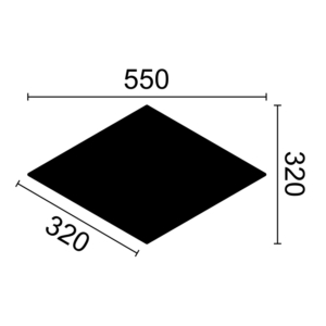 Kép 5/5 - Noel & Marquet RAY ARSTYL® PU falpanel, 320 x 550 mm