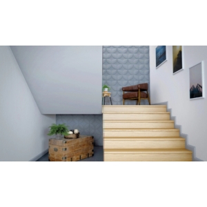 Kép 2/3 - Noel & Marquet FL5 WALLSTYL® HDPS díszléc, 100 x 20 x 2000 mm