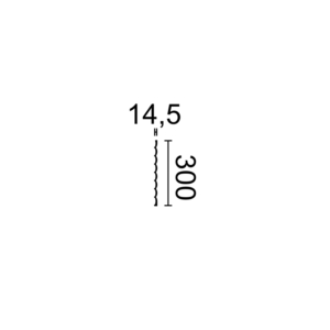 Kép 8/8 - Noel & Marquet DORIQUE ARSTYL® PU falpanel, 300 x 2000 mm