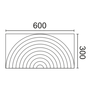 Kép 6/6 - Noel & Marquet CANELÉ R L ARSTYL® PU falpanel, 300 x 600 mm