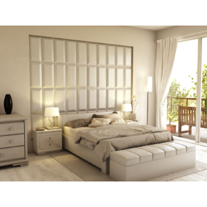 Kép 3/16 - InnoWall műbőr 3D falpanel Paruma 60x30 cm