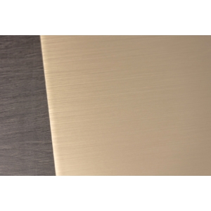 Kép 2/4 - Dubai Decor Luxury PET-02 Metal Series falpanel "Brushed", 2800 x 1220 x 8 mm, Gold