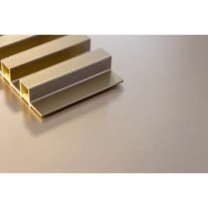 Kép 3/3 - Dubai Decor Luxury PET-04 Metal Series falpanel "Brushed", 2800 x 1220 x 8 mm, Golden Brown