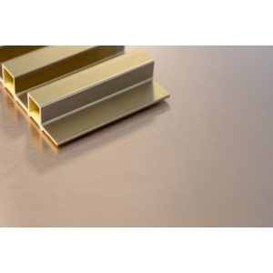 Kép 3/4 - Dubai Decor Luxury PET-07 Metal Series falpanel "Brushed", 2800 x 1220 x 8 mm, Rose Gold