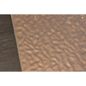 Kép 3/7 - Dubai Decor Luxury PET-35 Metal Series falpanel "Waved", 2800 x 1220 x 8 mm, Rose Gold