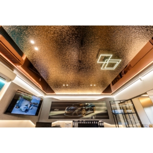 Kép 4/7 - Dubai Decor Luxury PET-35 Metal Series falpanel "Waved", 2800 x 1220 x 8 mm, Rose Gold