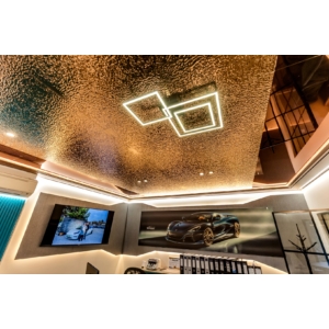 Kép 5/7 - Dubai Decor Luxury PET-35 Metal Series falpanel "Waved", 2800 x 1220 x 8 mm, Rose Gold
