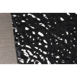 Kép 3/5 - Dubai Decor Luxury PET-36 Metal Series falpanel "Waved", 2800 x 1220 x 8 mm, Black