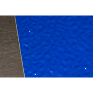 Kép 2/5 - Dubai Decor Luxury PET-99 Metal Series falpanel "Waved", 2800 x 1220 x 8 mm, Blue
