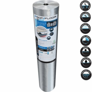Kép 1/3 - ProfiFloor Extreme 2 mm padlóalátét padlófűtűséhez, 1 m x 8 m